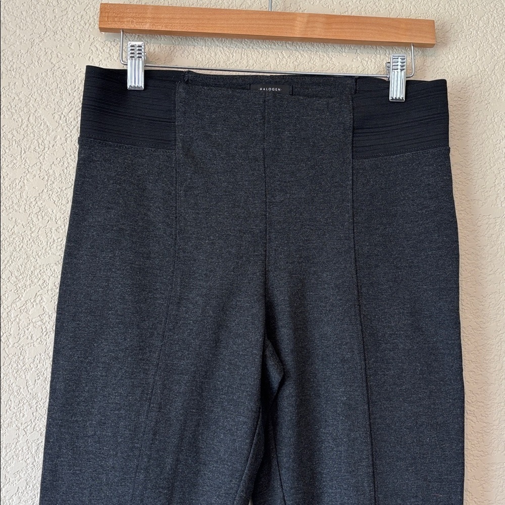 Halogen Women’s Gray Elastic Waistband Pants - Picture 2 of 4